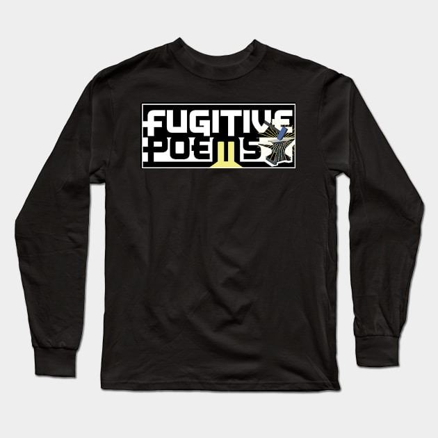 Fugitive Poems Logo Long Sleeve T-Shirt by Jamlines